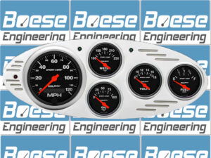 1932 Ford Car Billet Aluminum Gauge Panel w/ Sport-Comp gauges