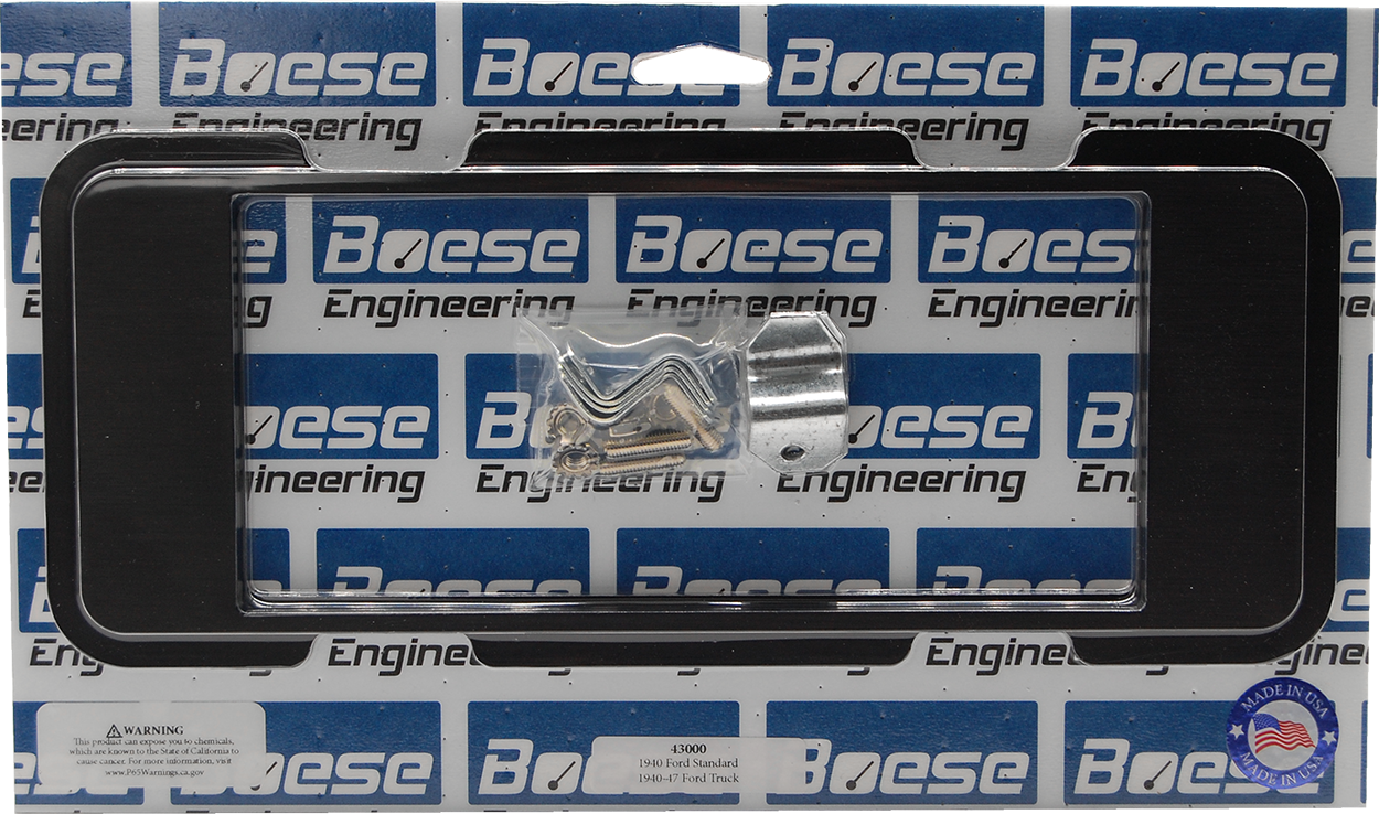 1940 Ford Car or 1940-47 Ford Truck Aluminum Gauge Panels for Holley 6.86" Digital Dash - Image 2