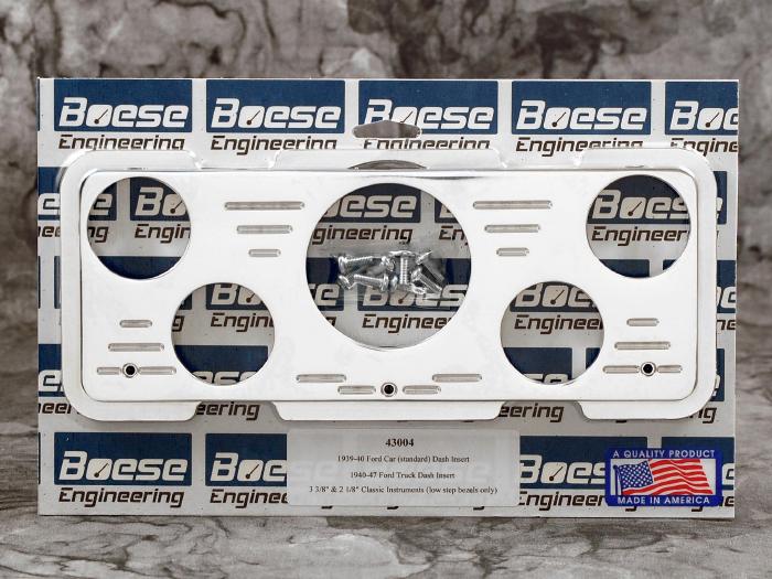 1940 Ford Standard or 1940-47 Ford Truck 5 gauge Billet Aluminum Gauge Panels - Image 3