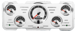 1940 Ford Car / 1940-1947 Ford Truck Aluminum Dash Insert w/ AutoMeter American Muscle Gauges
