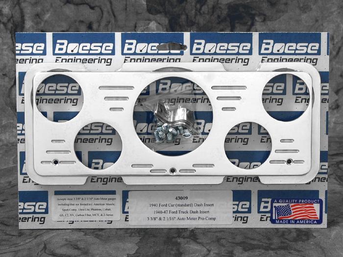 1940 Ford Standard or 1940-47 Ford Truck 5 gauge Billet Aluminum Gauge Panels - Image 5