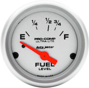 4315 AutoMeter Ultra-Lite 2-1/16" 73-10 ohm Fuel Gauge