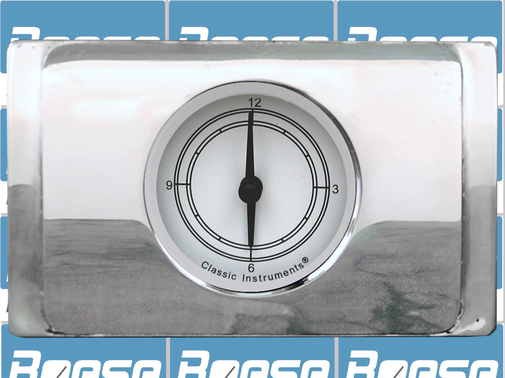 1940 Ford Deluxe Clock Inserts w/ Classic Instruments 2 1/8" Clocks - Image 6