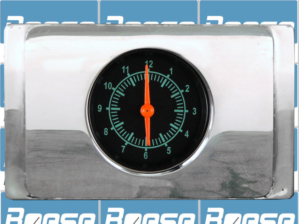 1940 Ford Deluxe Clock Inserts w/ Classic Instruments 2 1/8" Clocks - Image 4