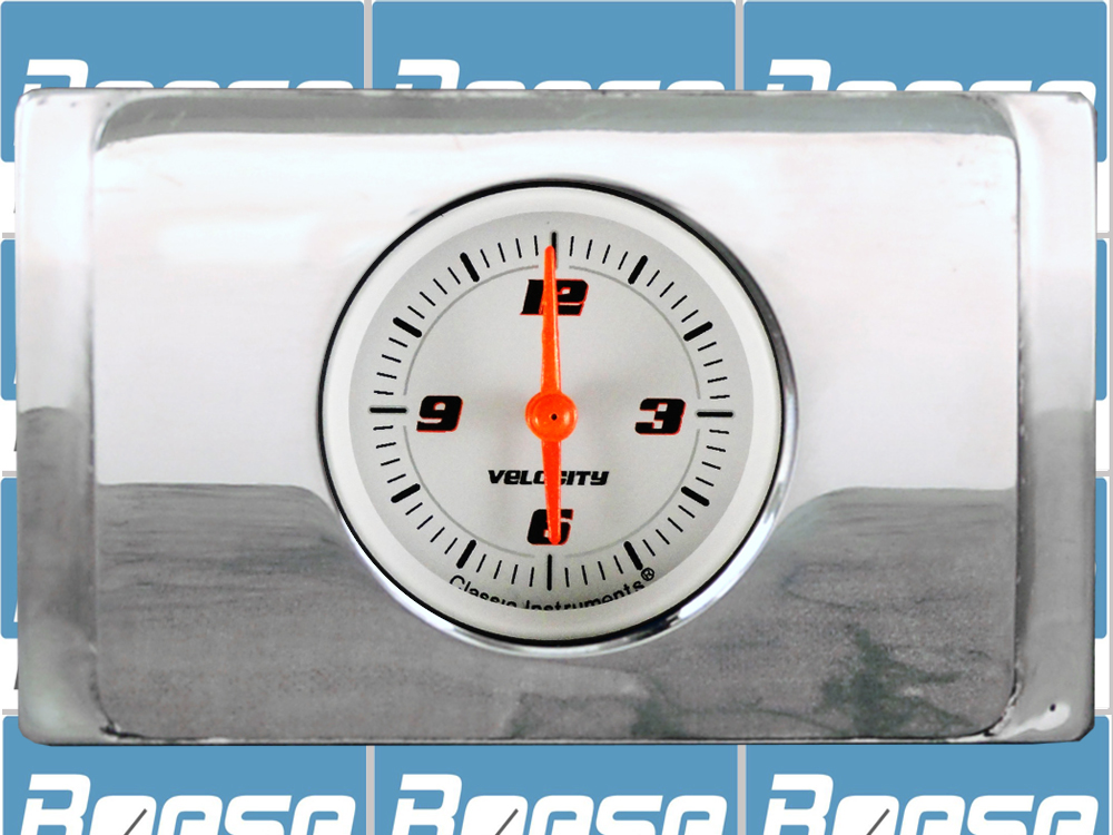 1940 Ford Deluxe Clock Inserts w/ Classic Instruments 2 1/8" Clocks - Image 8