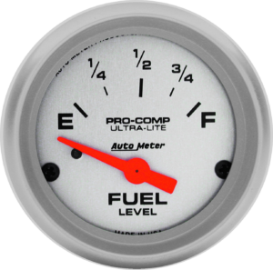 4316 AutoMeter Ultra-Lite 2-1/16" 240-33 ohm Fuel Gauge