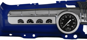 1942-1948 Ford Aluminum Gauge Panels w/ Classic Instruments Hot Rod Gauges