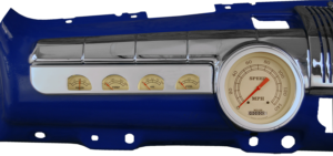 1942-1948 Ford Aluminum Gauge Panels w/ Classic Instruments Vintage Gauges
