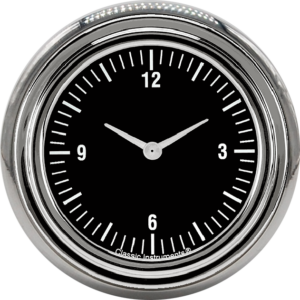 1949-1950 Ford Car Aluminum Clock Insert w/ 2 5/8" Classic Instruments Quartz Clock