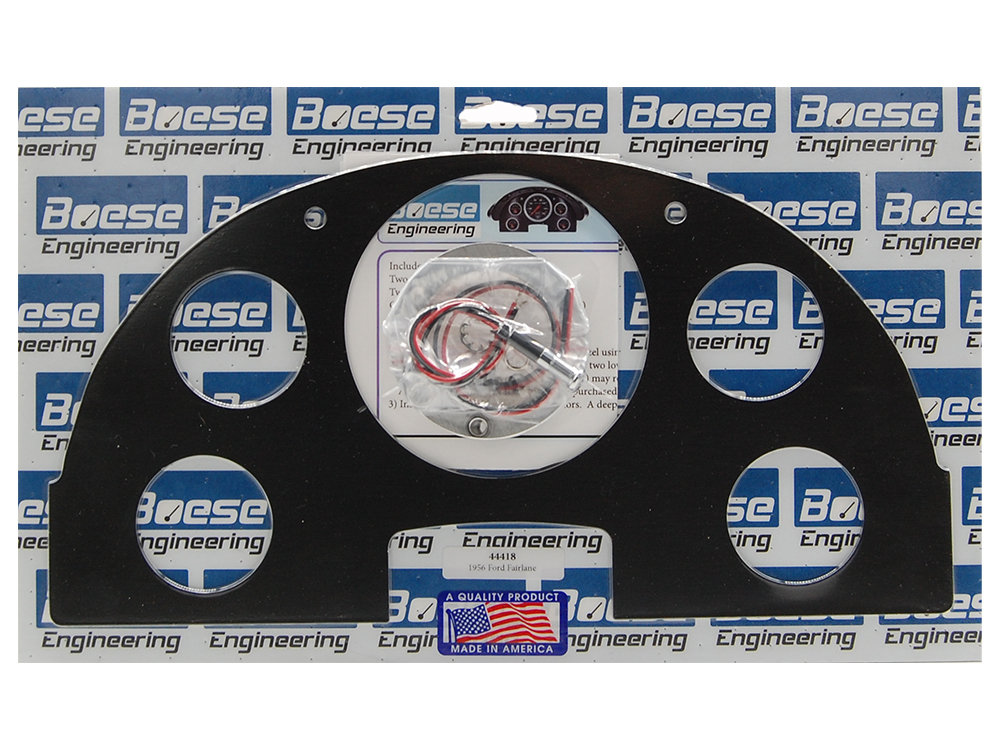 1956 Ford Fairlane Car 5 Gauge Aluminum Gauge Panel