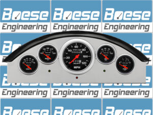 1957 Ford Fairlane Aluminum Gauge Panel w/ Sport-Comp gauges