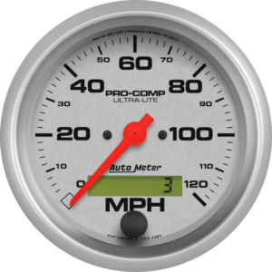 4487 AutoMeter Ultra-Lite 3 3/8" Electric 0-120 MPH Speedometer