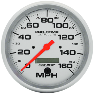 4489 AutoMeter Ultra-Lite 5" Electric 0-160 MPH Speedometer
