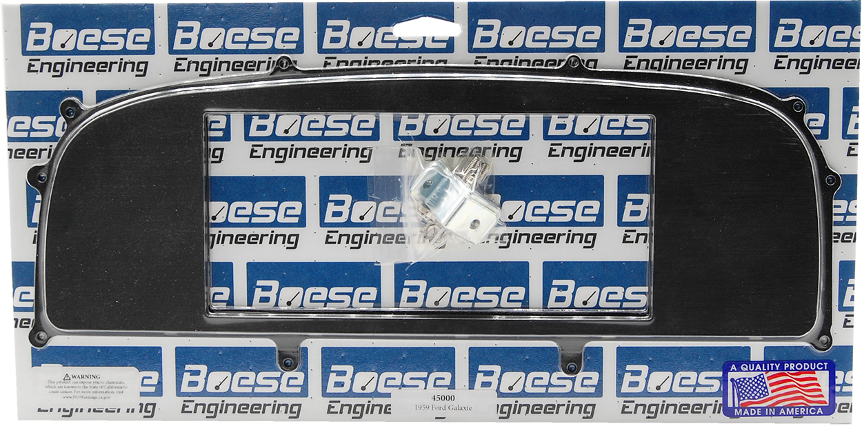 1959 Ford Galaxie Aluminum Gauge Panel for Holley 6.86" Digital Dashes