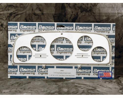 1959 Ford Galaxie / Fairlane 5 gauge Billet Aluminum Gauge Panels - Image 3