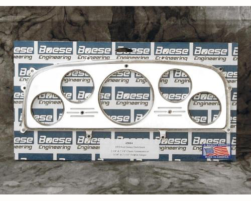 1959 Ford Galaxie / Fairlane 5 gauge Billet Aluminum Gauge Panels - Image 2