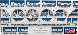 1963-1964 Ford Galaxie Gauge Aluminum Gauge Panels