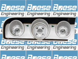1964 Ford Fairlane Billet Aluminum Dash Insert w/ Classic Instruments All American Gauges