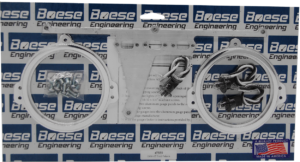 1966-1967 Ford Falcon / Ranchero Aluminum Adapter Panels for 3 3/8" Quads