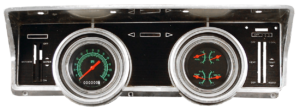 1966-1967 Ford Falcon / Ranchero Aluminum Adapter Kit w/ Classic Instruments Gauges G/Stock Gauges