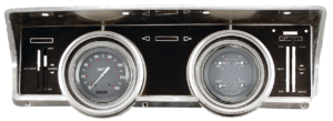 1966-1967 Ford Falcon / Ranchero Aluminum Adapter Kit w/ Classic Instruments Gauges SG Series Gauges