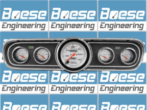 1965-1966 Ford Mustang Adapter Panels w/ Ultra-Lite Gauges