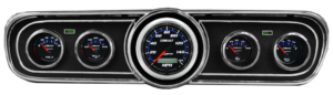 1965-1966 Ford Mustang Adapter Panels w/ Auto Meter Cobalt Gauges