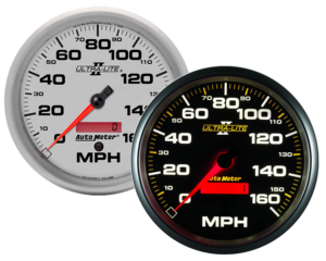 4989 Auto Meter Ultra-Lite II 5" Electric 0-160 MPH Speedometer