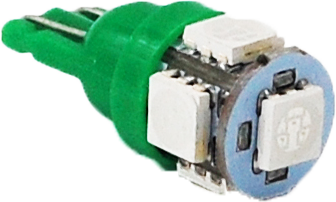 5SMD-xx T10 LED Light (5050-5SMD) Wedge Bulb - Image 3