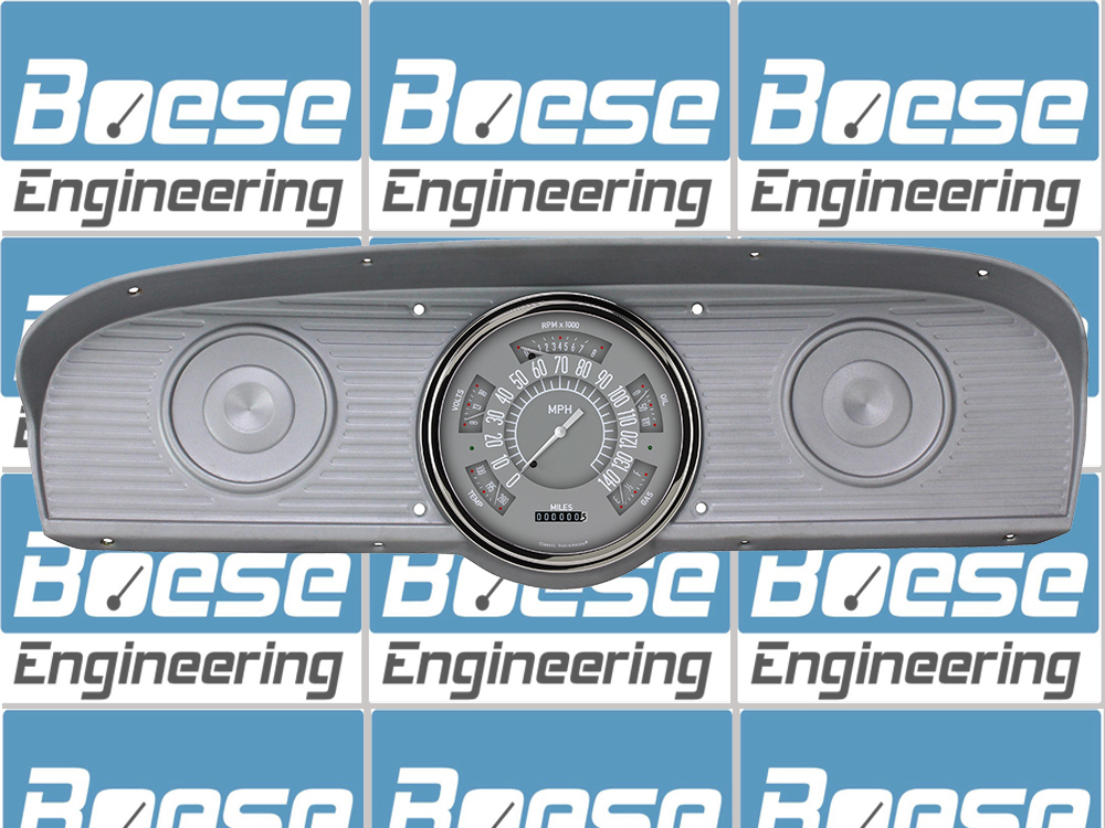 1961-1966 Ford F100 Truck Direct Fit Package by Classic Instruments (Gray)