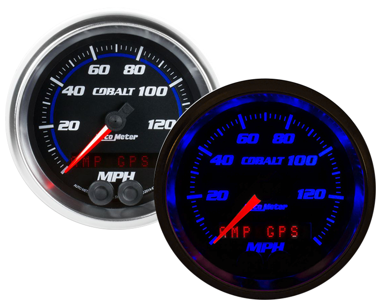 6280 Auto Meter Cobalt 3 3/8" GPS 0-140 MPH Speedometer
