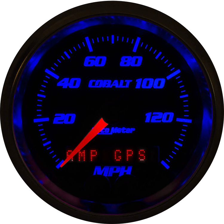 6280 Auto Meter Cobalt 3 3/8" GPS 0-140 MPH Speedometer - Image 3