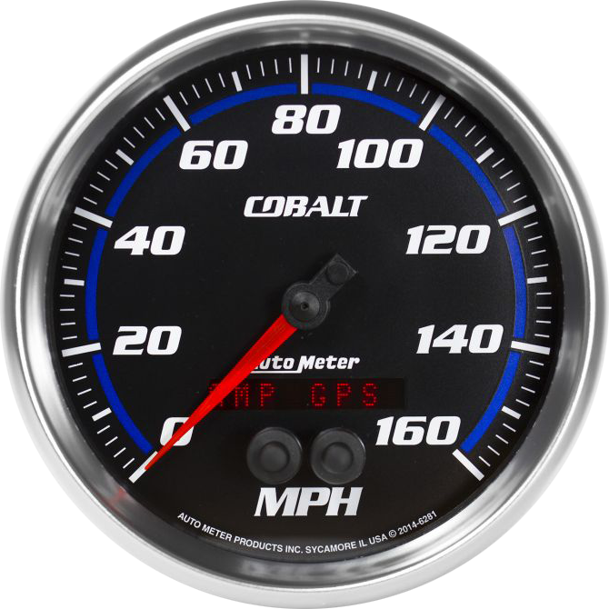 6281 Auto Meter Cobalt 5" GPS 0-160 MPH Speedometer - Image 2