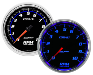6298 Auto Meter Cobalt 5" In-Dash Tachometer (0-10,000 RPM)