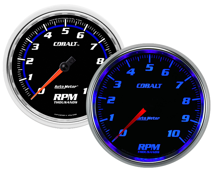 6298 Auto Meter Cobalt 5" In-Dash Tachometer (0-10,000 RPM)