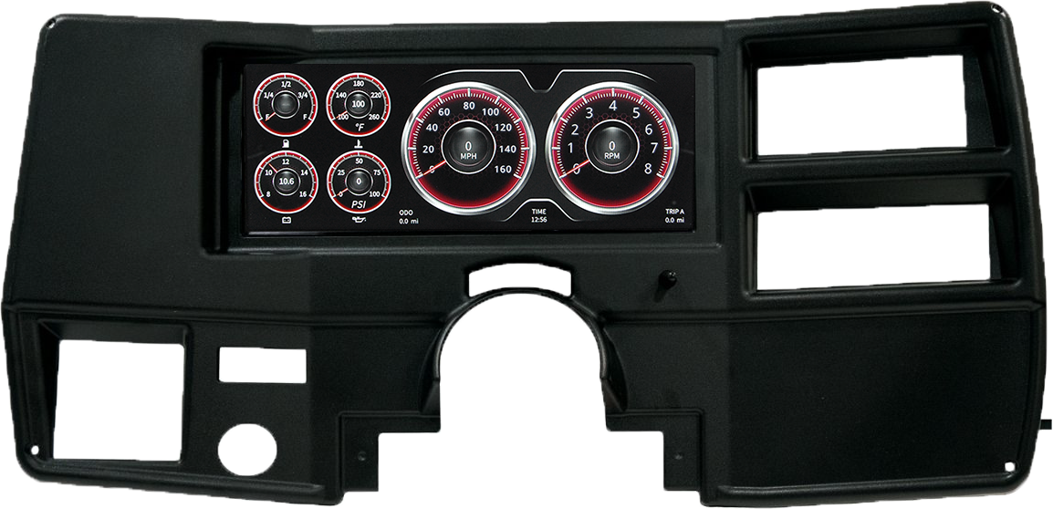 1973-1987 Chevy/GMC Pickup InVision LCD Dash Kit by AutoMeter 7004