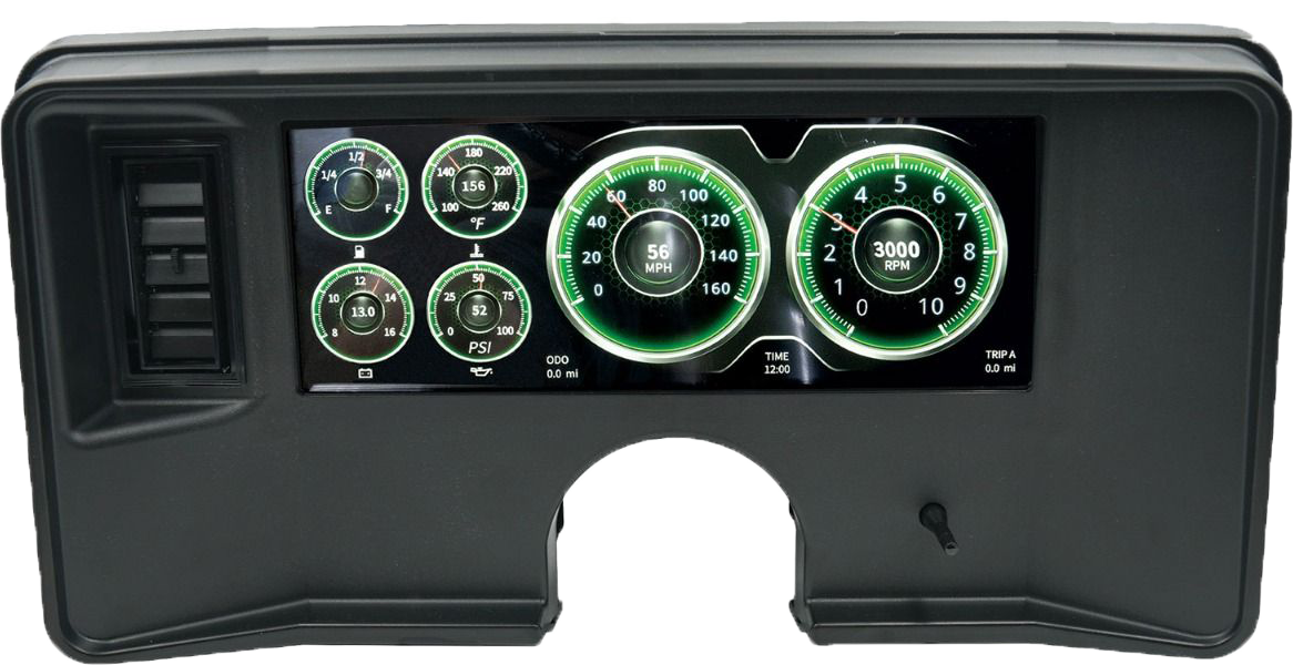 1978-1987 Chevy Monte Carlo / Malibu / El Camino Invision LCD Dash Kit by Auto Meter