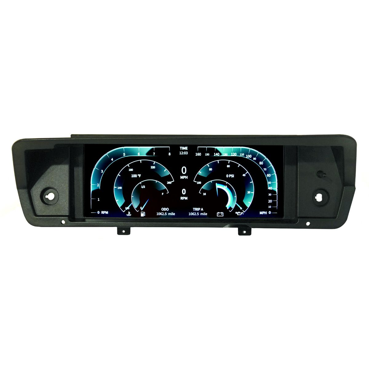 1972-1976 A Body Invision LCD Dash Kit by Auto Meter - Image 3