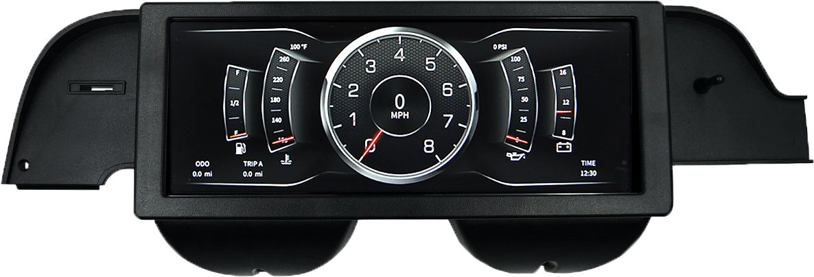 1967-1968 Ford Mustang InVision LCD Dash Kit by AutoMeter 7011 - Image 2