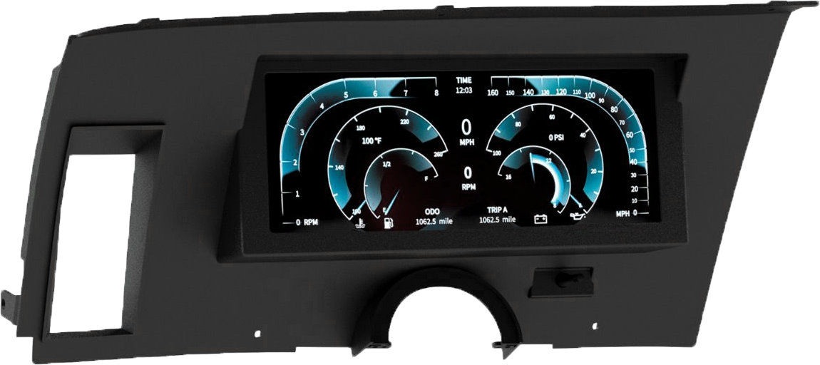 1971-1973 Ford Mustang InVision LCD Dash Kit by AutoMeter 7012 - Image 4