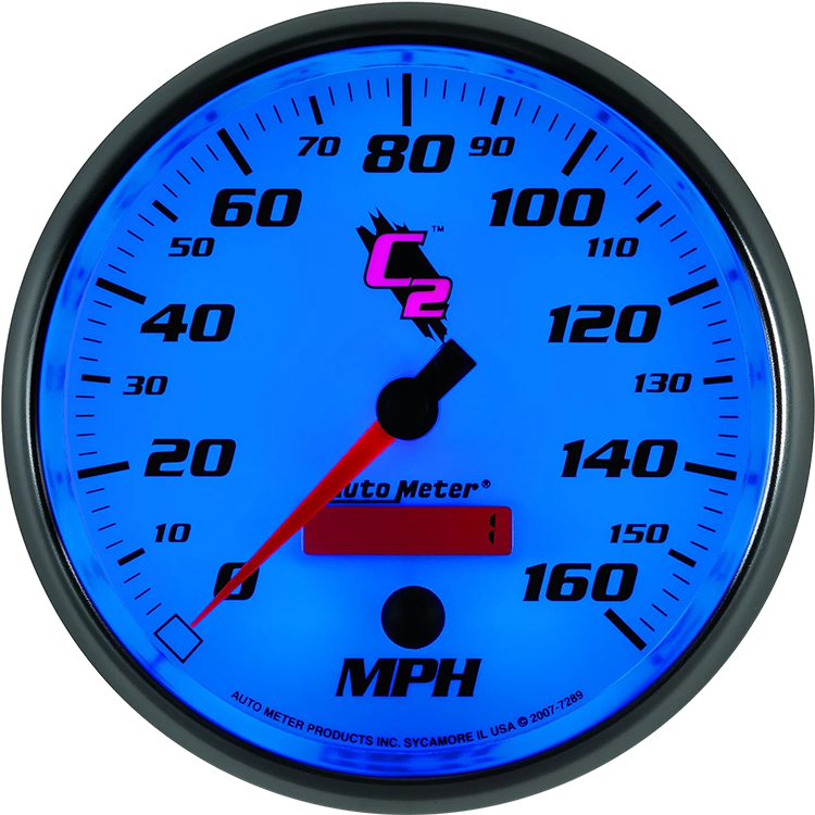 7289 AutoMeter C2 5" Electric 0-160 MPH Speedometer - Image 3
