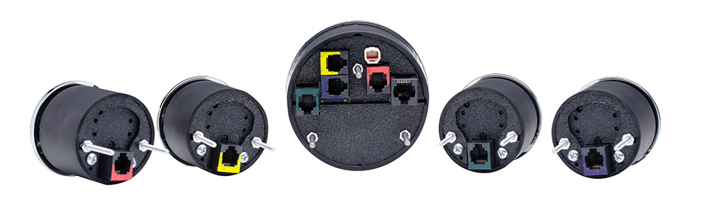 1949-1952 Pontiac Aluminum Gauge Panel w/ Dakota Digital VHX-1050 Silver Alloy Gauges - Image 7