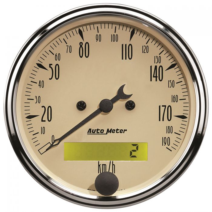 1954-1955 GMC Truck Aluminum Gauge Panel w/ Auto Meter Street Rod series gauges - Image 10