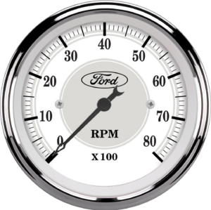 880088 Auto Meter Ford Masterpiece 3-1/8" In-Dash 8,000 RPM Tachometer