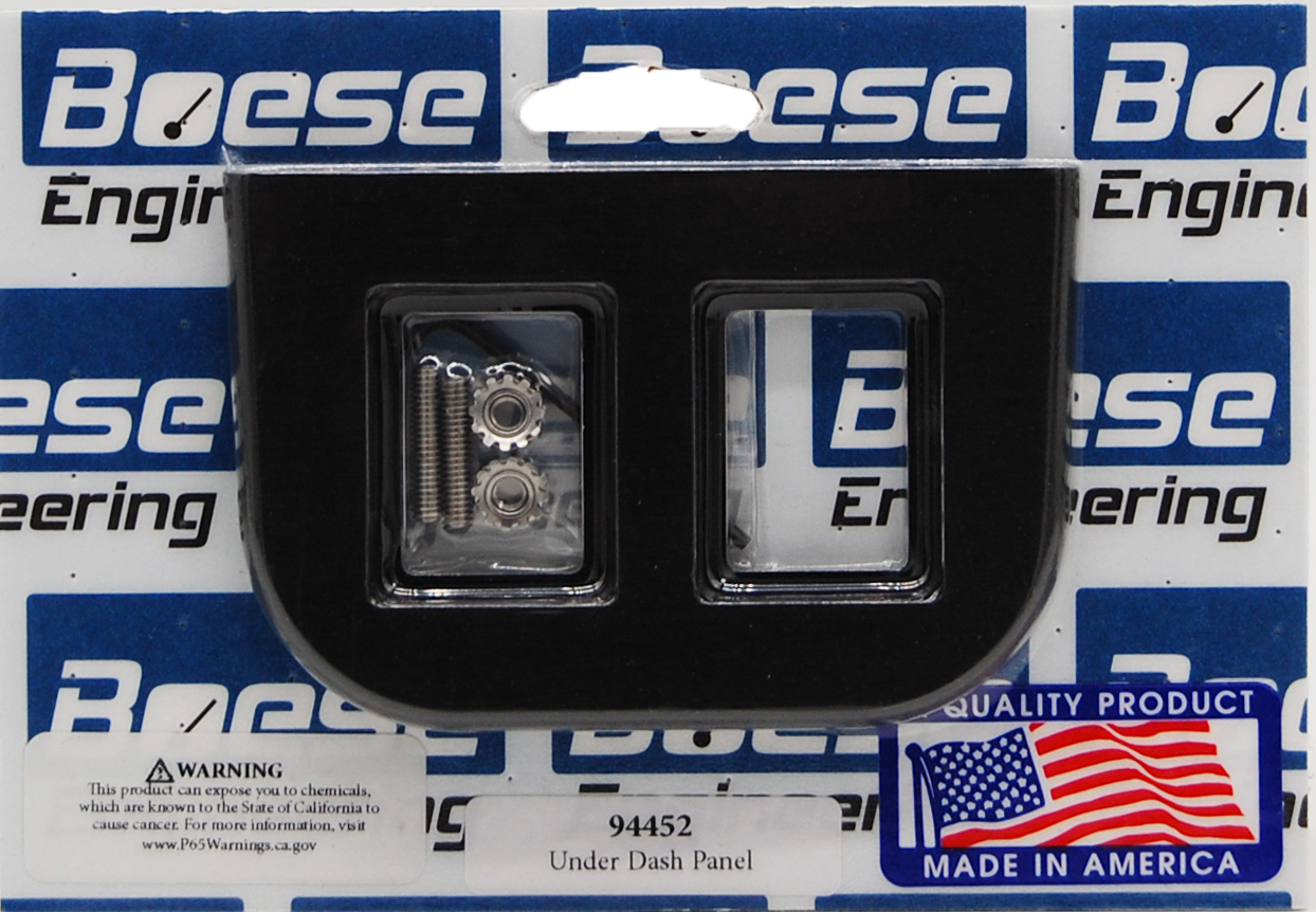 Aluminum Under Dash Panel For Two Rocker Switches - Image 3