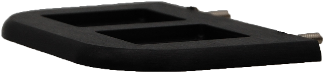 Aluminum Under Dash Panel For Two Rocker Switches - Image 2