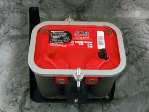 1958-1966 Chevy Truck billet aluminum Optima battery hold-down