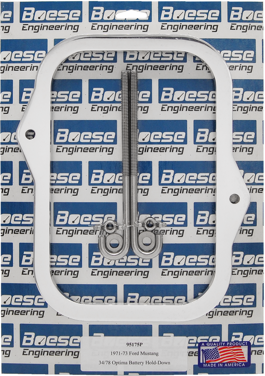 71 72 73 Ford Mustang billet aluminum Optima 34/78 battery hold-down