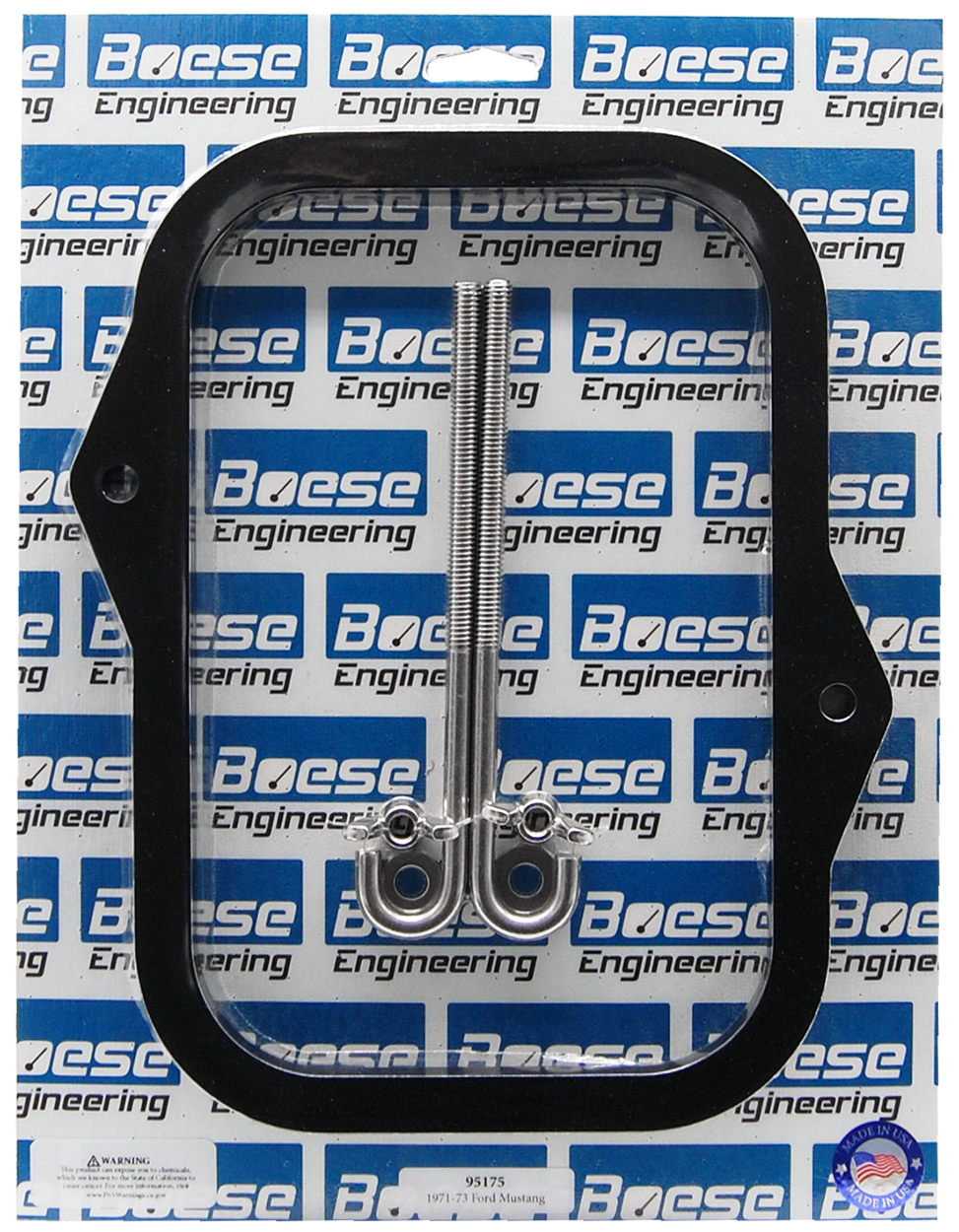 71 72 73 Ford Mustang billet aluminum Optima 34/78 battery hold-down - Image 2