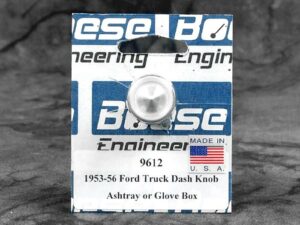 1953-1956 Ford Truck billet aluminum dash knob. Ashtray or glovebox. (machine finish)